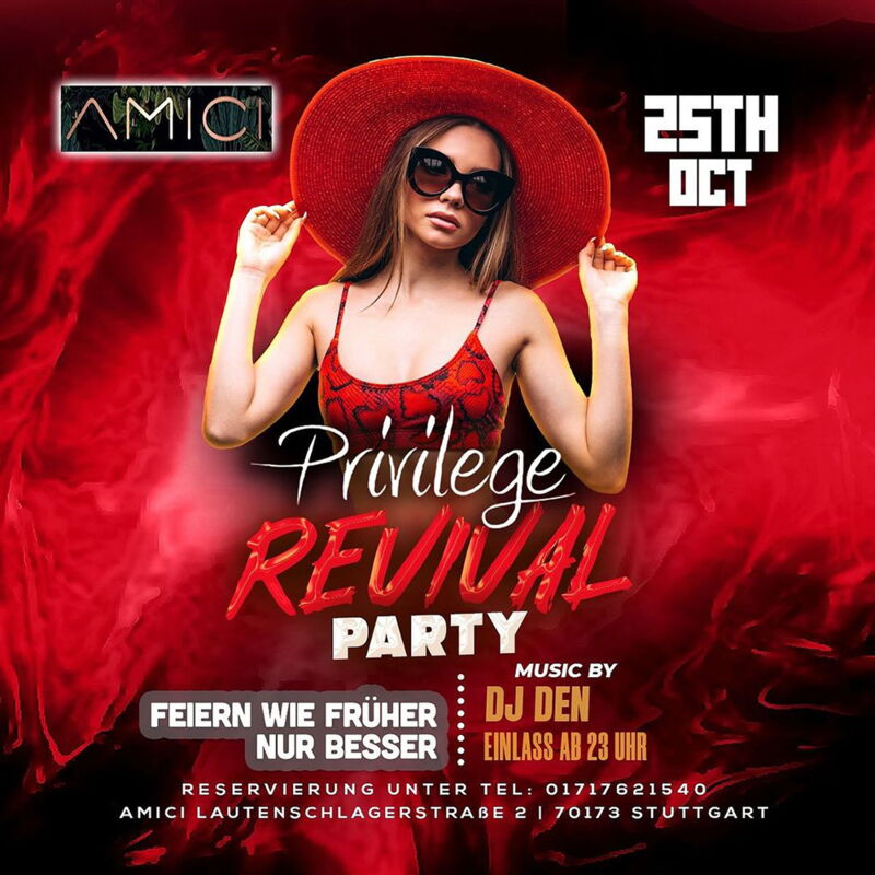 PRIVILEGE REVIVAL PARTY