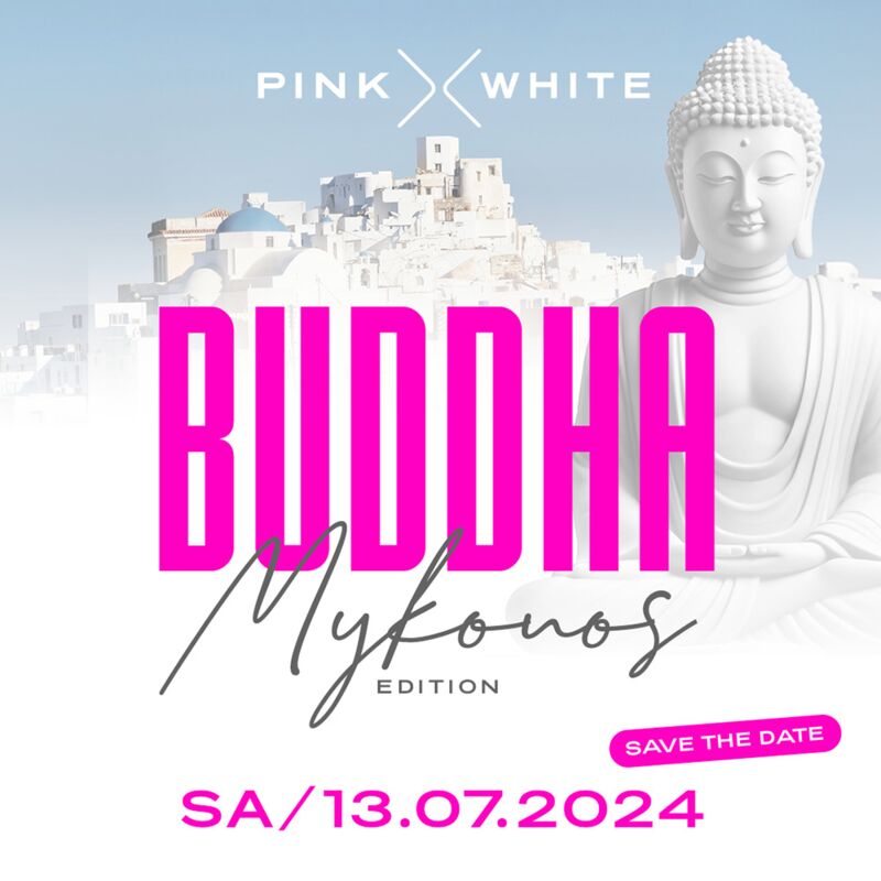 PINK & WHITE BUDDHA